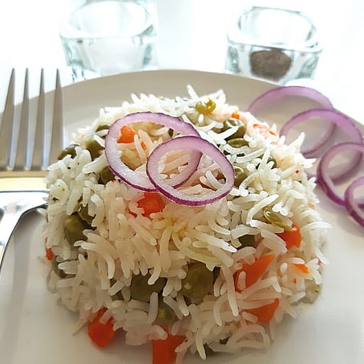 Minimal Ingredient – Vegetable Rice Recipe