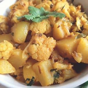 Potato Cauliflower Fry